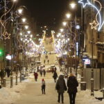 15.12.2022. Kielce. Świąteczne iluminacje / Fot. Wiktor Taszłow - Radio Kielce