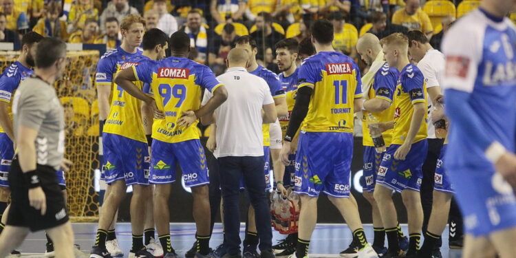 15.12.2022. Kielce. 10. kolejka Ligi Mistrzów: Łomża Industria - Celje Pivovarna Lasko / Fot. Wiktor Taszłow - Radio Kielce