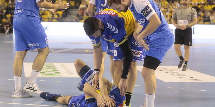 15.12.2022. Kielce. 10. kolejka Ligi Mistrzów: Łomża Industria - Celje Pivovarna Lasko / Fot. Wiktor Taszłow - Radio Kielce