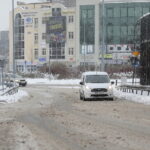 16.12.2022. Kielce. Zaśnieżone ulice / Fot. Wiktor Taszłow - Radio Kielce