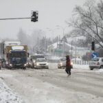 16.12.2022. Kielce. Zaśnieżone ulice / Fot. Wiktor Taszłow - Radio Kielce