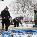 16.12.2022. Kielce. Pomnik upamiętniający powstańców styczniowych na Białogonie / Fot. Wiktor Taszłow – Radio Kielce