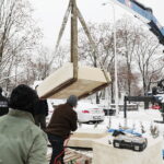 16.12.2022. Kielce. Pomnik upamiętniający powstańców styczniowych na Białogonie / Fot. Wiktor Taszłow – Radio Kielce