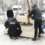 16.12.2022. Kielce. Pomnik upamiętniający powstańców styczniowych na Białogonie / Fot. Wiktor Taszłow – Radio Kielce