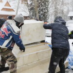 16.12.2022. Kielce. Pomnik upamiętniający powstańców styczniowych na Białogonie / Fot. Wiktor Taszłow – Radio Kielce