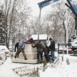 16.12.2022. Kielce. Pomnik upamiętniający powstańców styczniowych na Białogonie / Fot. Wiktor Taszłow – Radio Kielce