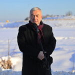 19.12.2022. Włoszczowa. Podpisanie umowy na dofinansowanie budowy obwodnicy. Na zdjęciu:Andrzej Bętkowski - marszałek województwa / Fot. Wiktor Taszłow - Radio Kielce