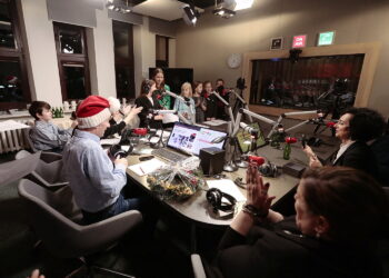 23.12.2022. Radio Kielce. Akcja "Nadzieja pod choinkę”: Stowarzyszenie Siemacha / Fot. Wiktor Taszłow - Radio Kielce