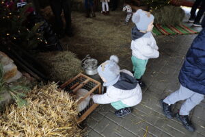 25.12.2022. Brzeziny. Szopka / Fot. Wiktor Taszłow - Radio Kielce