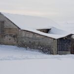 15.12.2022. Iżykowice. Zawalony dach budynku gospodarczego / źródło: KP PSP Pińczów