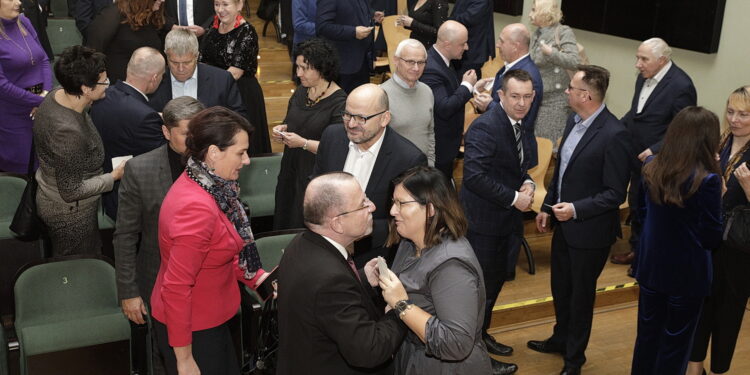 28.12.2022 Kielce. Zespół Państwowych Szkół Muzycznych. Spotkanie opłatkowe Prawa i Sprawiedliwości / Fot. Jarosław Kubalski - Radio Kielce