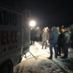 14.12.2022. Chmielów w gminie Bodzechów. Program „Interwencja" - Radia Kielce i TVP3 Kielce. / Fot. Grzegorz Jamka - Radio Kielce