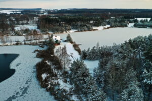 13.12.2022 Karsznice. Gospodarstwo rybackie Biała Nida / Fot. Jarosław Kubalski - Radio Kielce