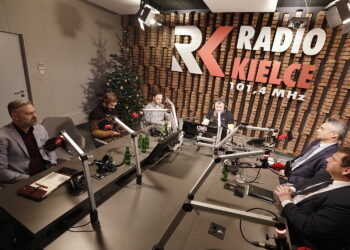 05.12.2022 Radio Kielce. Studio Polityczne / Fot. Jarosław Kubalski - Radio Kielce
