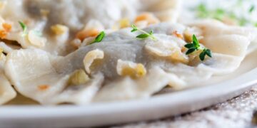 Pierogi z bobem, czyli drągoły