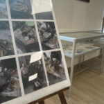 13.12.2022. Opatów. Bibuła cementowni Ożarów w Domu Muzealnym im. rodziny Bukowieckich. / Fot. Emilia sitarska - Radio Kielce