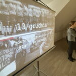 13.12.2022. Opatów. Bibuła cementowni Ożarów w Domu Muzealnym im. rodziny Bukowieckich. / Fot. Emilia sitarska - Radio Kielce