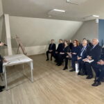 13.12.2022. Opatów. Bibuła cementowni Ożarów w Domu Muzealnym im. rodziny Bukowieckich. / Fot. Emilia sitarska - Radio Kielce