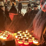 13.12.2022. Ostrowiec Świętokrzyski. 41. rocznica wprowadzenia stanu wojennego. / Fot. Emilia Sitarska - Radio Kielce