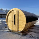 19.12.2022. Ostrowiec Świętokrzyski. Sauna na Gutwinie. / Fot. Emilia Sitarska - Radio Kielce