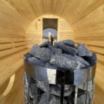 19.12.2022. Ostrowiec Świętokrzyski. Sauna na Gutwinie. / Fot. Emilia Sitarska - Radio Kielce