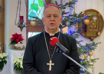 Biskup Jan Piotrowski / Fot. Radio Kielce