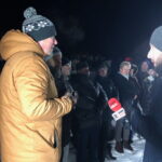 14.12.2022. Chmielów w gminie Bodzechów. Program „Interwencja" - Radia Kielce i TVP3 Kielce. / Fot. Grzegorz Jamka - Radio Kielce