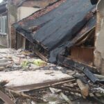 25.11.2022. Bliżyn. Wybuch gazu / KPP Skarżysko-Kamienna