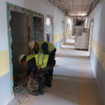 21.12.2022. Czerwona Góra. Remont oddziału chirurgii klatki piersiowej. / Fot. Wojewódzki Szpital Specjalistyczny