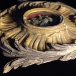 Wąchock. Relikwiarz św. Bernarda z Clairvaux / źródło: Opactwo oo. cystersów w Wąchocku