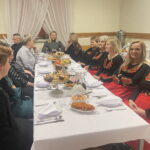 07.01.2023. Gorzyczany. Wspólny opłatek. / Fot. Grażyna Szlęzak - Radio Kielce