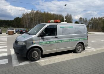 Samochód do odbioru odpadów niebezpiecznych / Fot. Urząd Miasta Kielce