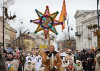 06.01.2023. Warszawa. Orszak Trzech Króli / Fot. Marcin Obara - PAP