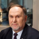 23.01.2023. Kielce. Studio Polityczne Radia Kielce. Na zdjęciu: Marek Kwitek - PiS / Fot. Kamil Król - Radio Kielce