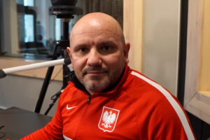 23.01.2023. Kielce. Studio Polityczne Radia Kielce. Na zdjęciu: Marek Gosek - Solidarna Polska / Fot. Kamil Król - Radio Kielce