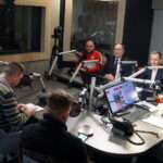 23.01.2023. Kielce. Studio Polityczne Radia Kielce / Fot. Kamil Król - Radio Kielce