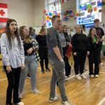05.01.2023. Końskie. Licealiści nagrali film z młodzieżą z całego świata pt. „The Babel Project” / Fot. Magdalena Galas-Klusek - Radio Kielce