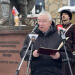 22.01.2023. Wąchock. Obchody 160. rocznicy wybuchu Powstania Styczniowego. Na zdjęciu: poseł Krzysztof Lipiec / Fot. Anna Głąb - Radio Kielce