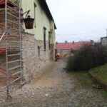 21.01.2023. Chęciny. Remont XVII-wiecznej synagogi / Fot. Urząd Gminy i Miasta w Chęcinach