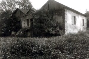 Fałków. Ruiny zamku (przed I wojną światową) / Fot. archiwum Konrada Muchy