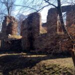 Fałków. Ruiny zamku (2018 rok) / Fot. archiwum Konrada Muchy