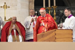05.01.2023. Watykan. Pogrzeb Benedykta XVI / Fot. EPA/Riccardo Antimiani. Dostawca: PAP/EPA