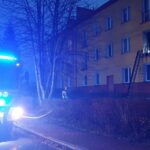 18.01.2023. Skarżysko-Kamienna. Pożar / Fot. KP PSP Skarżysko-Kamienna
