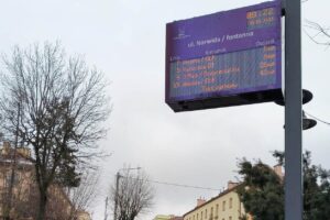 Skarżysko-Kamienna. System informacji pasażerskiej / Fot. um.skarzysko.pl