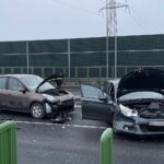 16.01.2023. Cedzyna. Karambol / Fot. Wiktor Taszłow - Radio Kielce