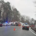 31.01.2023. Miedziana Góra. Wypadek / Fot. Radio Kielce