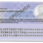 Wzór legitymacji służbowej policjanta obowiązujący w latach 2023 - 2026 / Fot. świętokrzyska policja