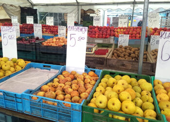 Ceny warzyw i owoców na Miejskim Placu Targowym w Kielcach (9.01.2023) - Radio Kielce