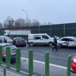 16.01.2023. Cedzyna. Karambol / Fot. Wiktor Taszłow - Radio Kielce