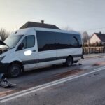 11.01.2023. Suchedniów. Ulica Langiewicza. Wypadek / Fot. skarżyska policja